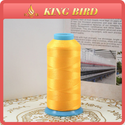 100% polyester  Machine Embroidery Polyester Filament Yarn 52g cone 108D/2