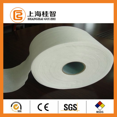 White Polyester Non Woven Fabric Cotton Nonwoven Raw Material Customised