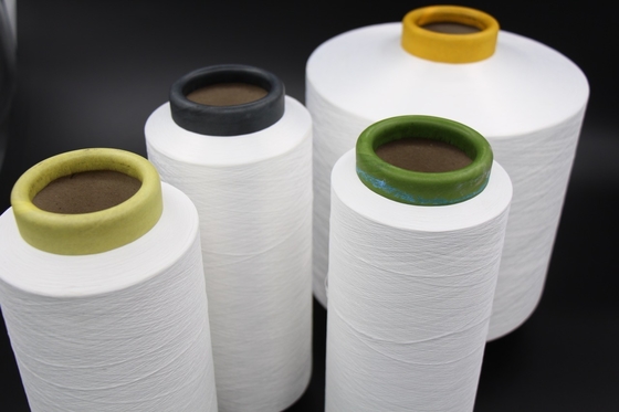 150D/96F Polyester DTY Yarn  Raw White AA Grade NIM Good Twist