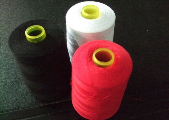 40s 3000yds 100% Spun Polyester Sewing Thread , White Black Red