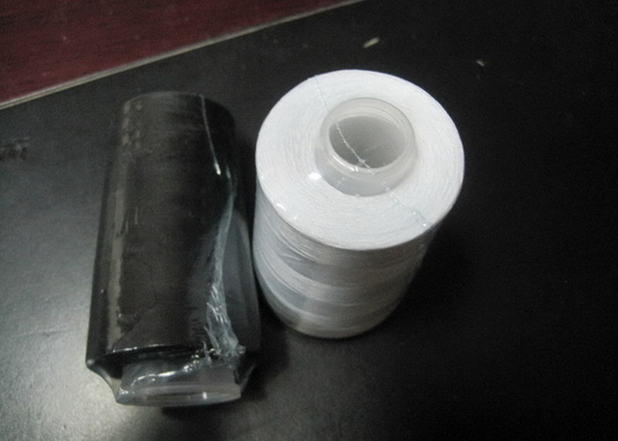 40s 3000yds 100% Spun Polyester Sewing Thread , White Black Red