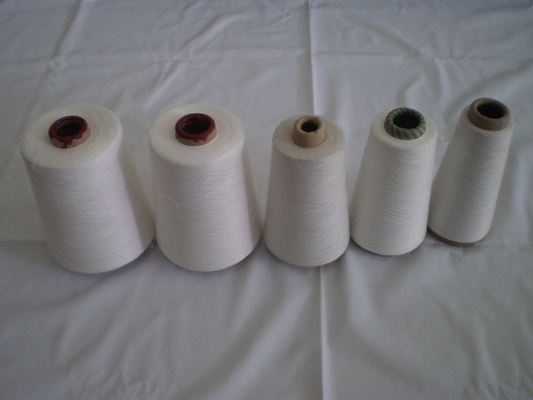 High Tenacity 100% Polyester Spun Yarn , Unwaxed Twist Thread