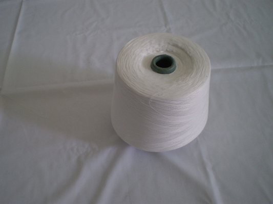 30s Close Virgin 100% Polyester Spun Yarn With Paper Cones