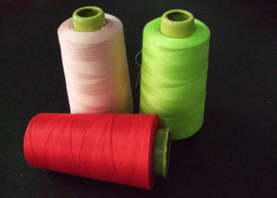 100% Polyester Tfo White Sewing Thread , 40s/2 4000 Meters