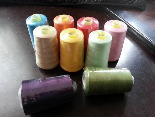 100% Polyester Tfo White Sewing Thread , 40s/2 4000 Meters