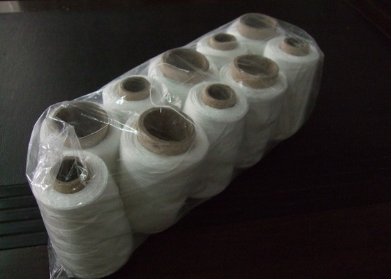 40s Spun Raw White Sewing Thread , White Polyester Thread