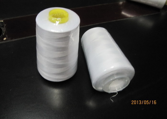 40s Spun Raw White Sewing Thread , White Polyester Thread