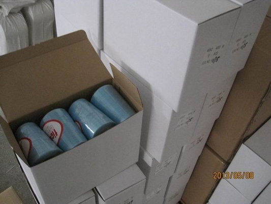 Raw White , Grey Leather Sewing Thread 20s/3 1500yds , No Knots