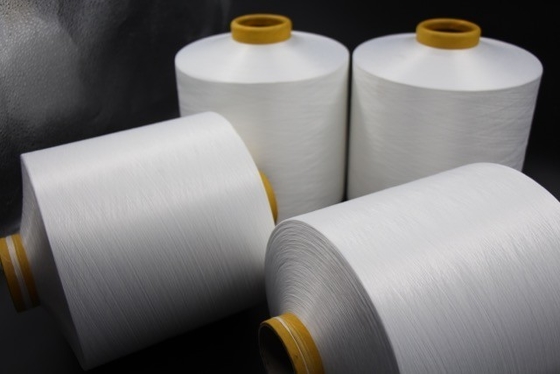 100% Pes DTY A Grade 100D / 144F Polyester Filament Yarn RW Slight Intermingle