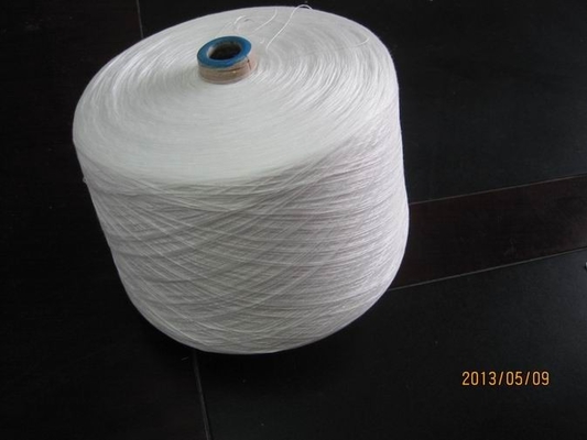 Raw White Polyester Ring Spun Yarn