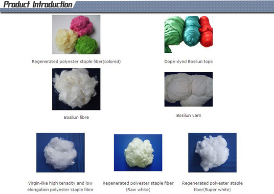 100% Polyester Dope Dyed High Tenacity Spun Polyester Yarn / Mercerized Cotton Yarn