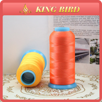 2000m cone Polyester Filament Yarn For Machine Embroidery Mercerized