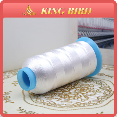 Dyed 130g cone Polyester Filament Yarn with Oeko - Tex Standard 100