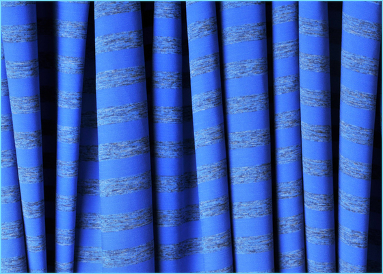 Yarn Dyed 4 Way Stretch Stripe Supplex Lycra Fabric , Polyester Nylon Spandex Blend Fabric