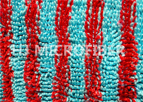 Knitted 100% Polyester Microfiber Fabric / Industrial Mopping Cloth Fabric