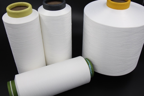 SIM SD Polyester Filament Yarn Raw White DTY AA Grade 150D/48F