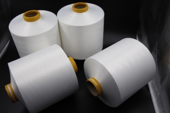 B Grade High Tenacity Polyester Yarn 150D/144F , Textured Polyester Thread
