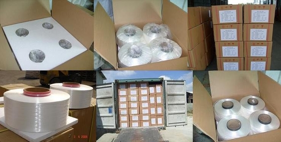 Polyester High Tenacity Low shrinkage,Low elongation yarn for sewing thread for core spun
